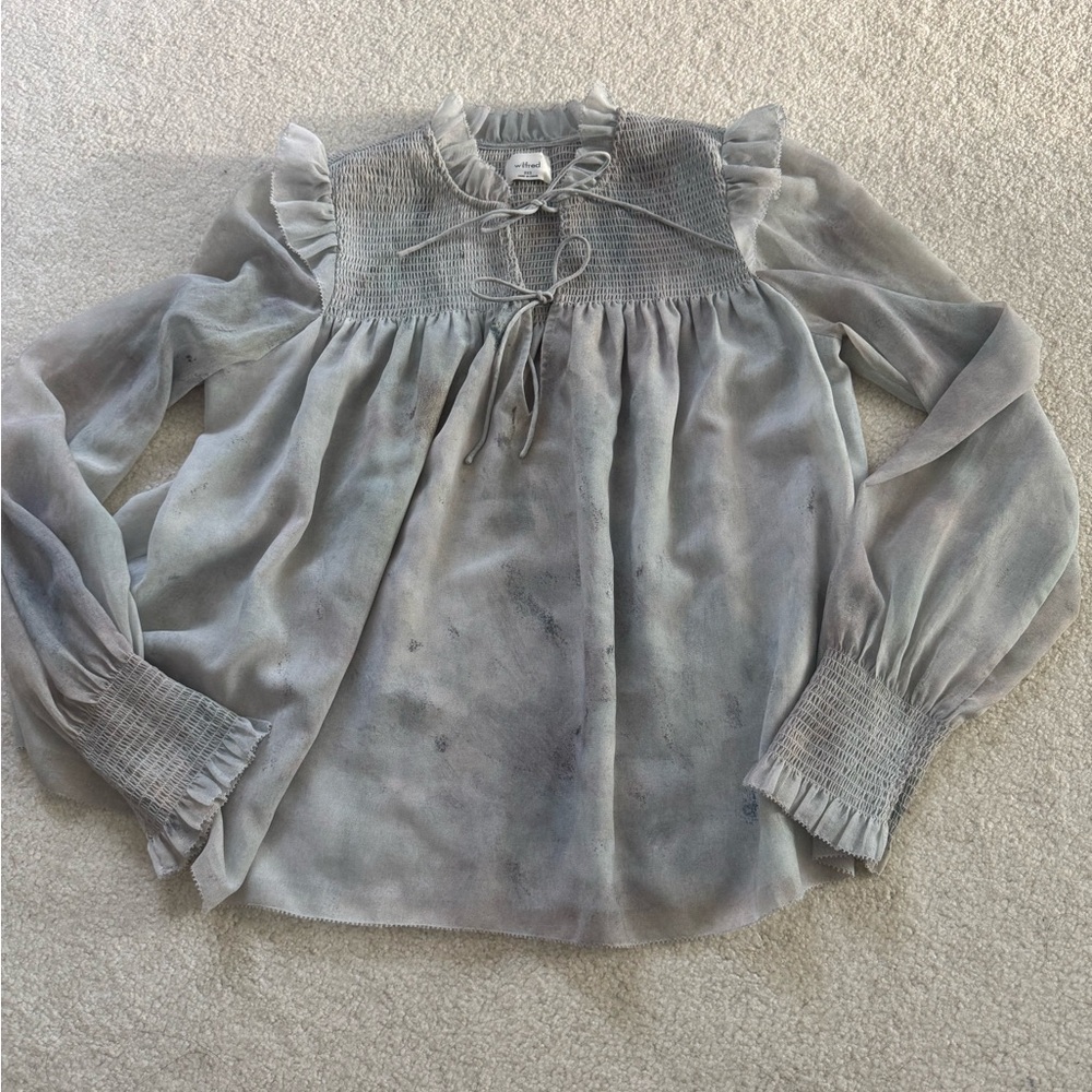 Aritzia Castello blouse XXS